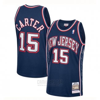 Camiseta Brooklyn Nets Vince Carter #15 Retro Azul