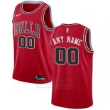 Camiseta Chicago Bulls Nike Personalizada 17-18 Rojo