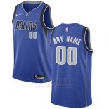 Camiseta Dallas Mavericks Nike Personalizada 17-18 Azul