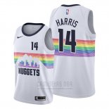 Camiseta Denver Nuggets Gary Harris #14 Ciudad Edition Blanco