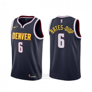 Camiseta Denver Nuggets Keita Bates-Diop #6 Icon Azul