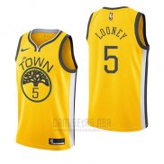 Camiseta Golden State Warriors Kevon Looney #5 Earned 2018-19 Amarillo