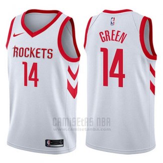 Camiseta Houston Rockets Gerald Green #14 Association 2017-18 Blanco