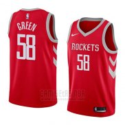 Camiseta Houston Rockets Gerald Green #58 Icon 2018 Rojo