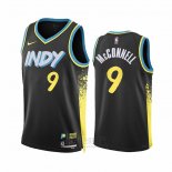 Camiseta Indiana Pacers T.J. McConnell #9 Ciudad 2021-22 Azul