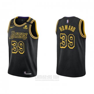 Camiseta Los Angeles Lakers Dwight Howard #39 Mamba 2021-22 Negro