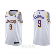 Camiseta Los Angeles Lakers Kent Bazemore #9 Association 2021-22 Blanco