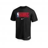 Camiseta Manga Corta Atlanta Hawks 2019 Negro