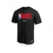 Camiseta Manga Corta Atlanta Hawks 2019 Negro