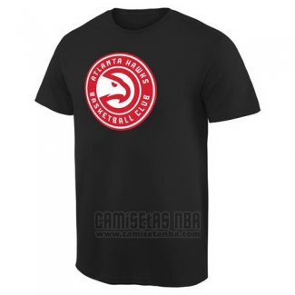 Camiseta Manga Corta Atlanta Hawks Negro