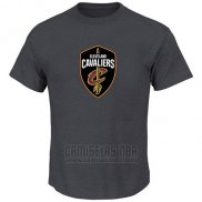 Camiseta Manga Corta Cleveland Cavaliers Gris2