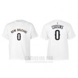 Camiseta Manga Corta Demarcus Cousins New Orleans Pelicans Blanco