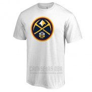 Camiseta Manga Corta Denver Nuggets Blanco3