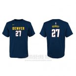 Camiseta Manga Corta Jamal Murray Denver Nuggets Azul Marino