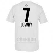 Camiseta Manga Corta Kyle Lowry All Star 2019 Toronto Raptors Blanco