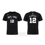 Camiseta Manga Corta LaMarcus Aldridge San Antonio Spurs Negro