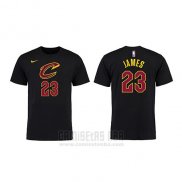 Camiseta Manga Corta Lebron James Cleveland Cavaliers Negro4