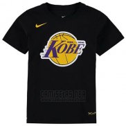 Camiseta Manga Corta Los Angeles Lakers Negro5