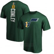 Camiseta Manga Corta Mike Conley Utah Jazz Verde