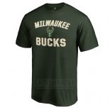 Camiseta Manga Corta Milwaukee Bucks Verde2