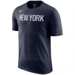Camiseta Manga Corta New York Knicks Azul Marino Ciudad