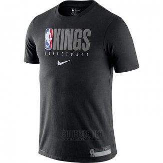 Camiseta Manga Corta Sacramento Kings 2019 Negro