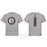 Camiseta Manga Corta Spencer Dinwiddie Brooklyn Nets Gris