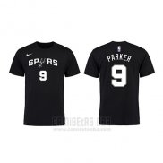 Camiseta Manga Corta Tony Parker San Antonio Spurs Negro