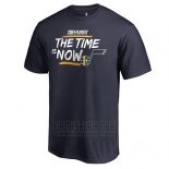 Camiseta Manga Corta Utah Jazz Azul Marino 2018 NBA Playoffs Bet Slogan