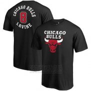 Camiseta Manga Corta Zach Lavine Chicago Bulls Negro