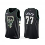 Camiseta Milwaukee Bucks Ersan Ilyasova #77 Statement Negro