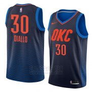 Camiseta Oklahoma City Thunder Hamidou Diallo #30 Statement 2018 Azul