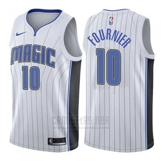 Camiseta Orlando Magic Evan Fournier #10 Association 2017-18 Blanco