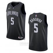 Camiseta Orlando Magic Paolo Banchero #5 Ciudad 2022-23 Negro