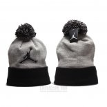 Gorro Beanie Jordan Negro Gris