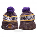 Gorro Beanie Los Angeles Lakers Violeta Blanco