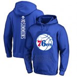 Sudaderas con Capucha Ben Simmons Philadelphia 76ers Azul3