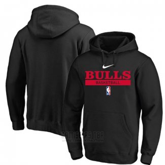 Sudaderas con Capucha Chicago Bulls Practice Performance 2022-23 Negro