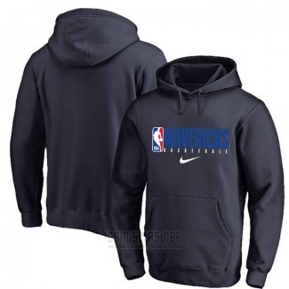 Sudaderas con Capucha Dallas Mavericks 2019-20 Azul2