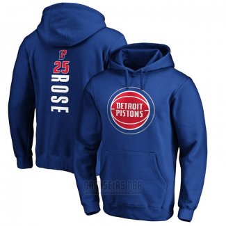 Sudaderas con Capucha Derrick Rose Detroit Pistons Azul