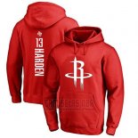 Sudaderas con Capucha Harden Houston Houston Rockets Rojo3