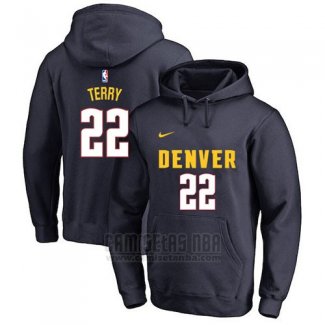 Sudaderas con Capucha Jason Terry Denver Nuggets Azul Marino