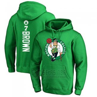 Sudaderas con Capucha Jaylen Brown Boston Celtics Verde2