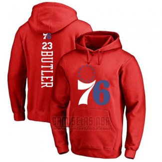 Sudaderas con Capucha Jimmy Butler Philadelphia 76ers Rojo4