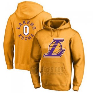 Sudaderas con Capucha Kyle Kuzma Los Angeles Lakers Amarillo3