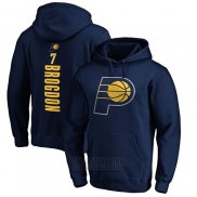 Sudaderas con Capucha Malcolm Brogdon Indiana Pacers Azul