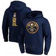 Sudaderas con Capucha Nikola Jokic Denver Nuggets Azul2