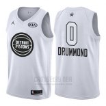 Camiseta All Star 2018 Detroit Pistons Andre Drummond #0 Blanco