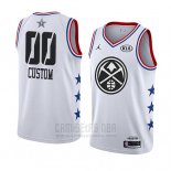 Camiseta All Star 2019 Denver Nuggets Personalizada Blanco