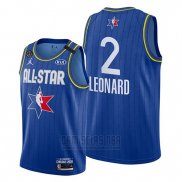 Camiseta All Star 2020 Los Angeles Clippers Kawhi Leonard #2 Azul